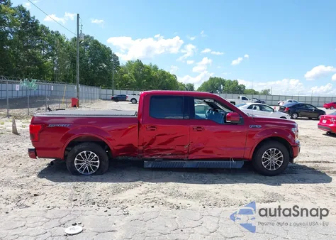 2019 Ford F-150 Lariat из США, поврежденный, VIN 1FTEW1CPXKFA36829